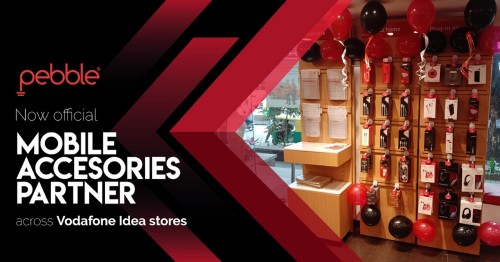 Pebble - Vodafone - Idea Tie Up
