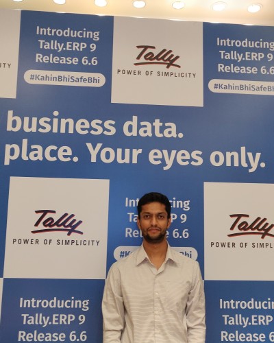 Mr. Tejas Goenka, MD of Tally Solutions